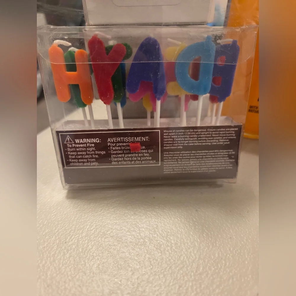New PAPYRUS Birthday Toothpick Candles